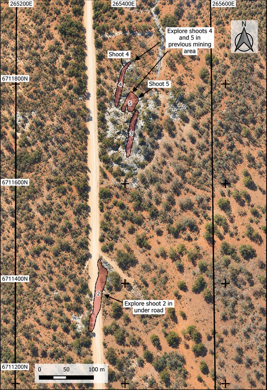 Southern areas proposed for initial exploration